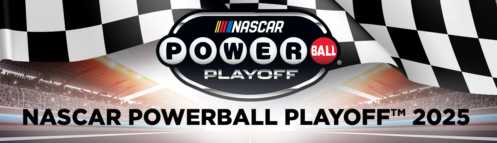 NASCAR Powerball VIP Landing Page Header