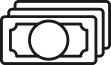 Bonus money icon