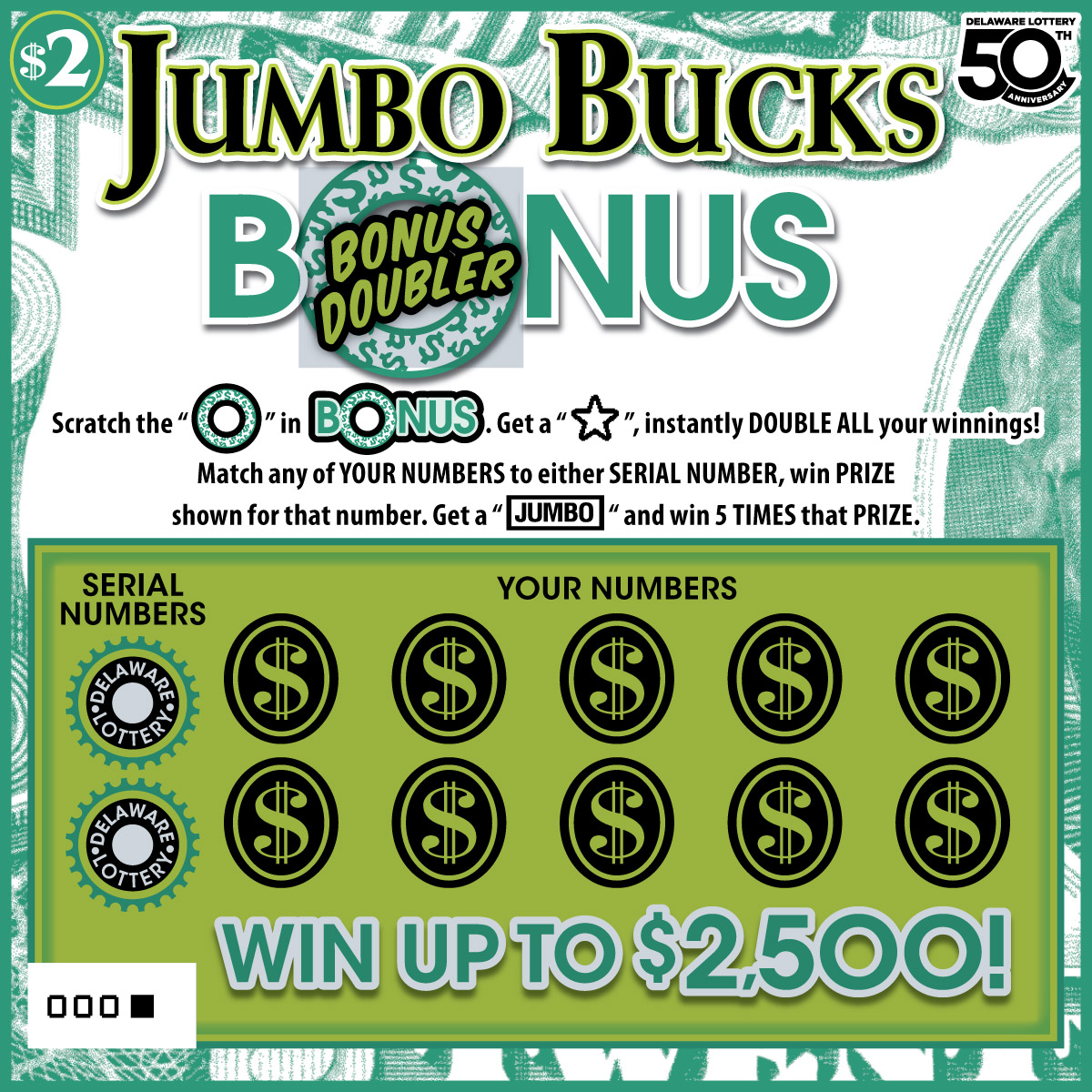 Jumbo Bucks Bonus