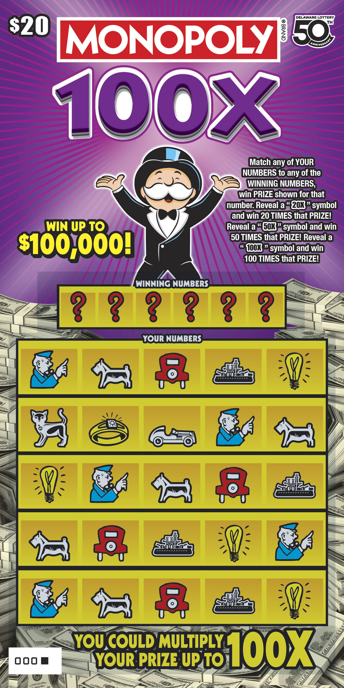 Second Chance Drawing - Instant Games | Delaware Lottery