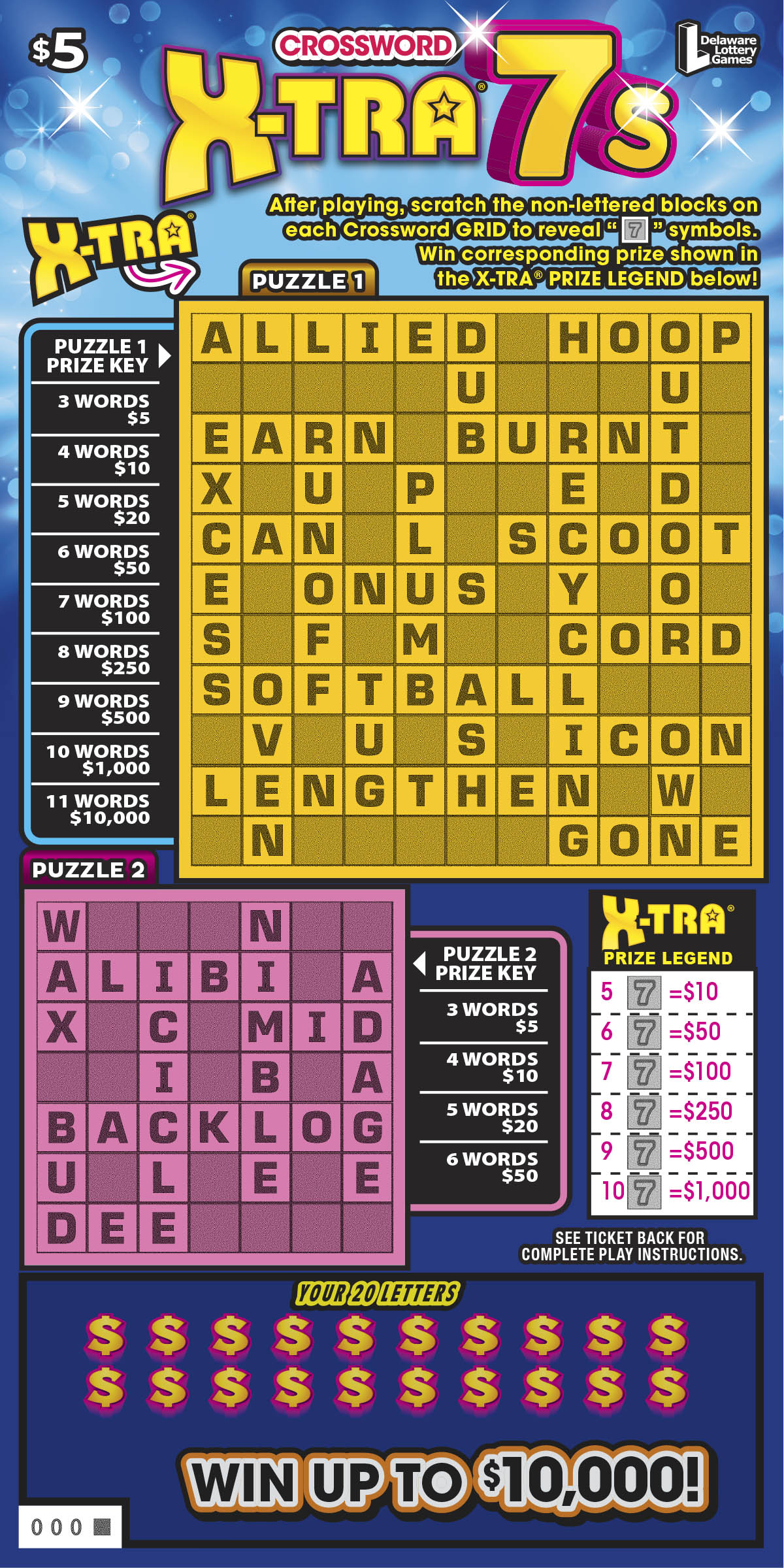 CROSSWORD X-TRA 7S